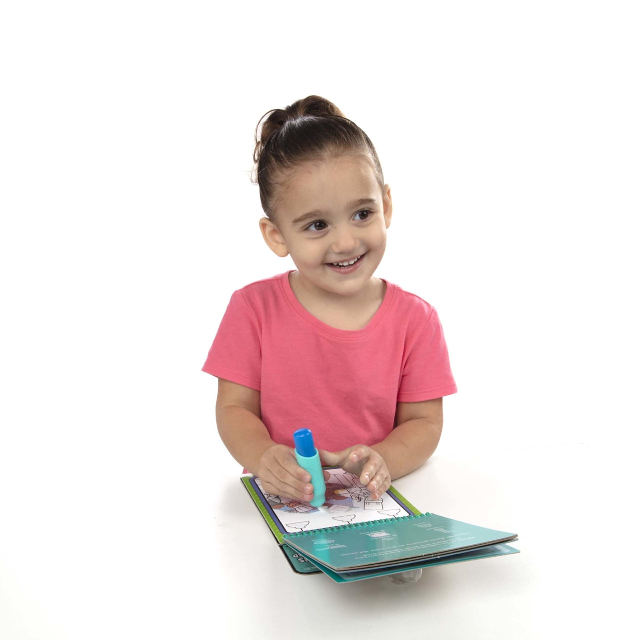 Melissa & Doug On The Go Water Wow! Reusable Water-Reveal Activity Pad- Occupations - Party Favors, Stocking Stuffers, Travel Toys For Toddlers, Mess Free Coloring Books For Kids Ages 3+