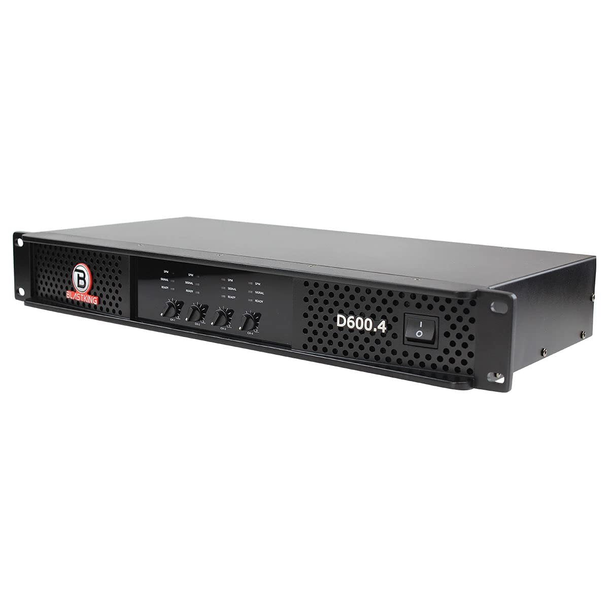 Blastking D600.4 2400 Watt 4 Channel Class D Amplifier