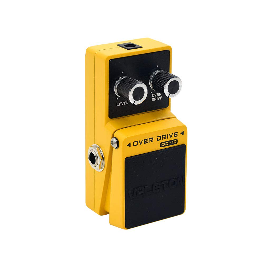 Valeton Analog Overdrive Pedal – Warm Tube-Like Guitar Tone with Boss OD-1 Inspired Sound – Compact Zinc Alloy Guitar Effects Pedal with Low Noise, Buffer Bypass and Heavy-Duty Metal Switch