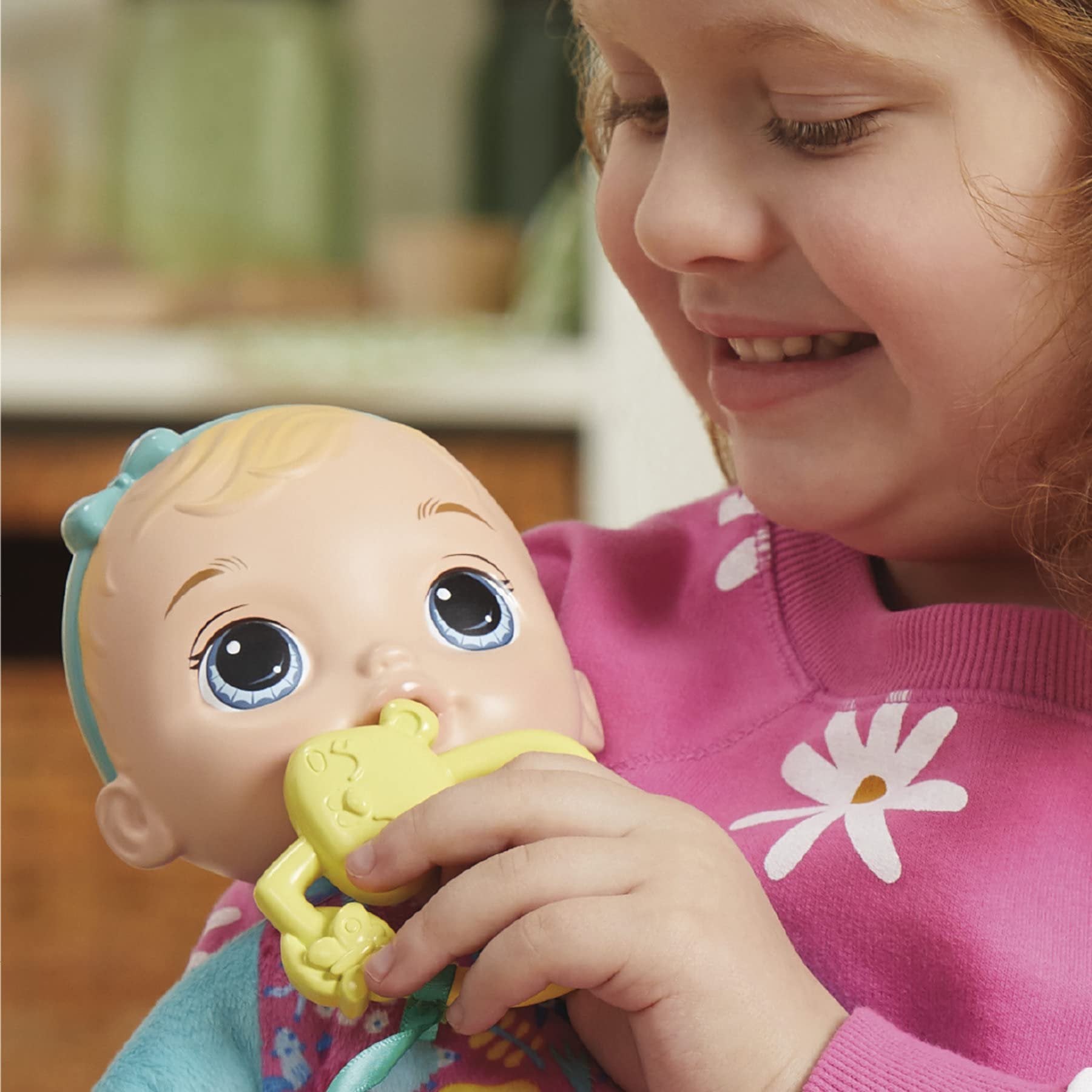 Baby Alive Soft ‘n Cute Doll, Blonde Hair, 11-Inch First Baby Dolls, Washable Soft Toys for Toddlers, Easter Gifts for Kids, 18 Months+