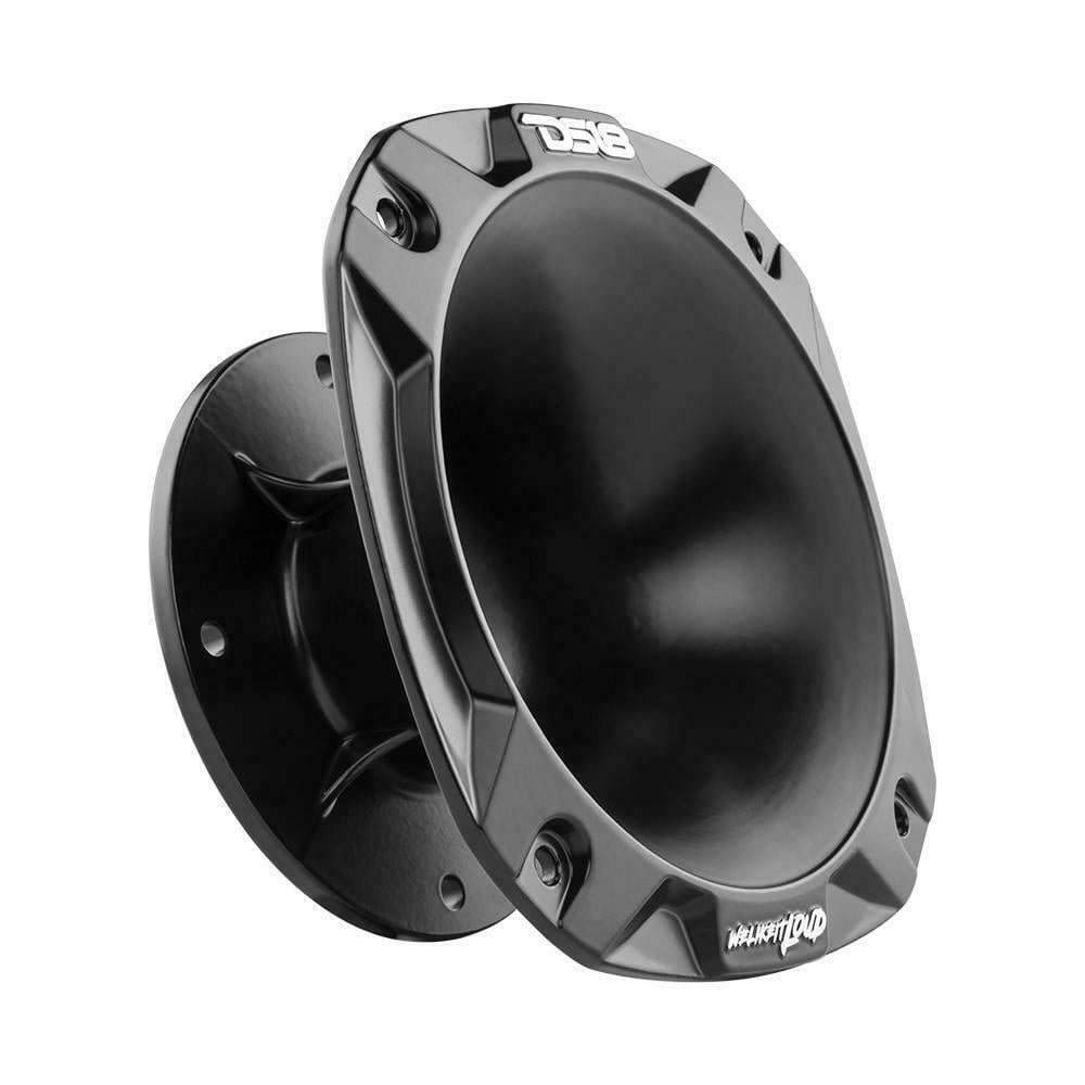 DS18 Audio PRO-HA52BK 2 & 2.6 in. Pro Bolt-On Aluminum Horn, Black