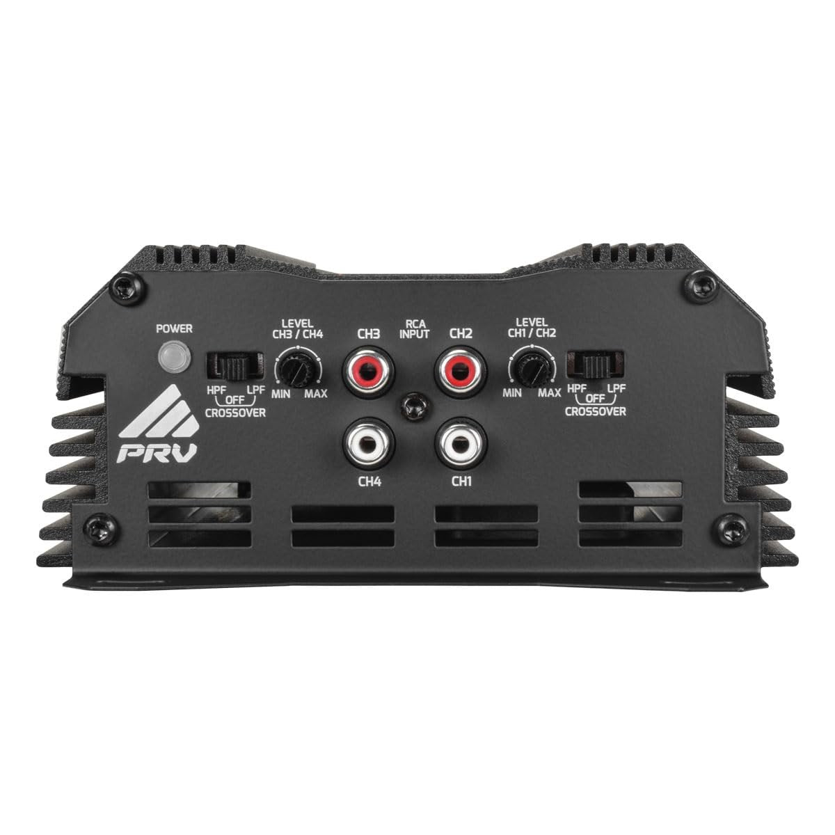 PRV Audio MDX2000.4 1 Ohm Mini 4 Channel Car Audio Amplifier 4 x 500 Watts RMS at 1 Ohm - 2000 Watt 12 Volts Bridgeable Amp for Powersports, Motorcycles, ATV, for High Power Stereo Speaker Systems