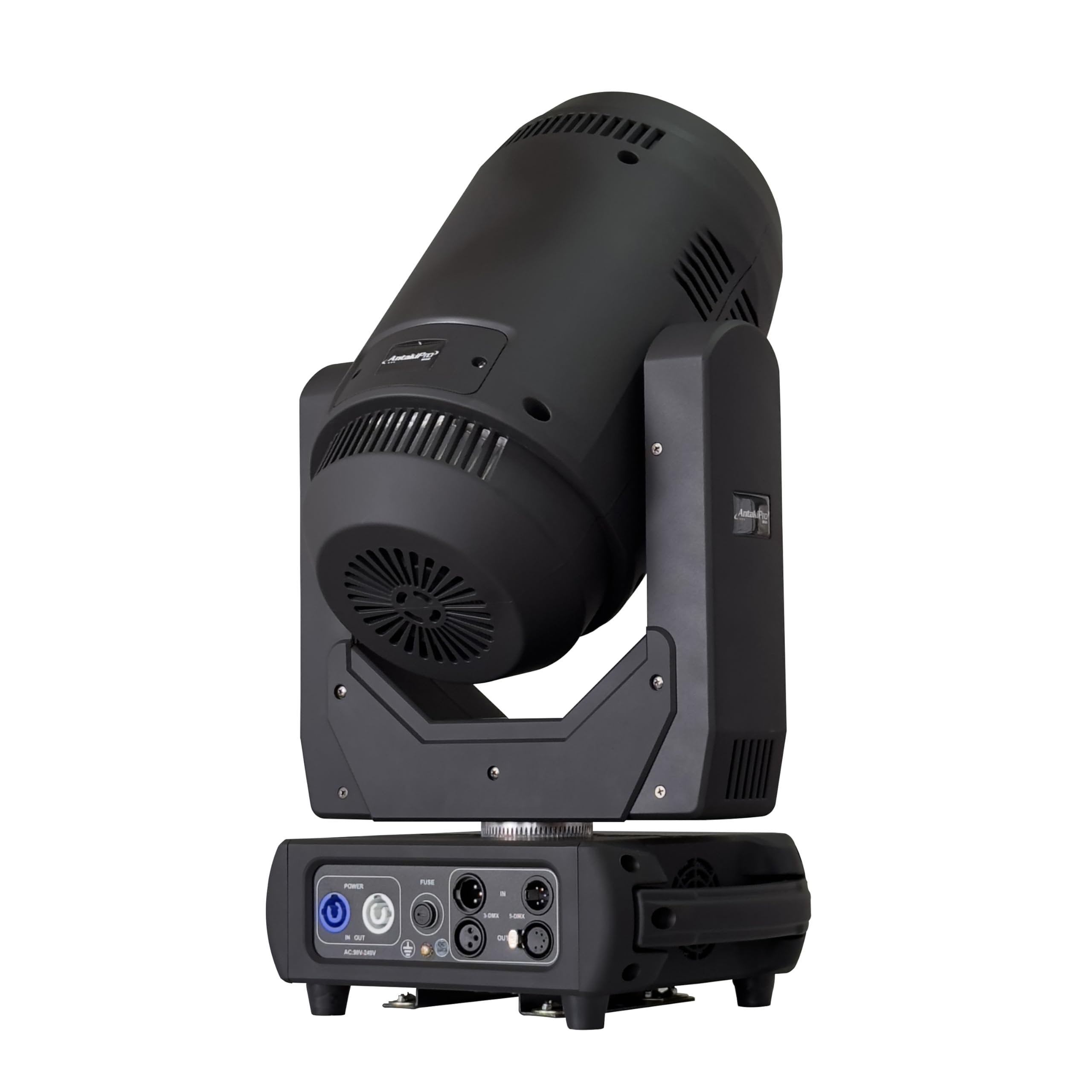 ANTAKIPRO Moving Head Beam Light, 350W LED Moving Head Light with Gobos, Prism, Zoom, and DMX Control for DJ Lighting, Night Club Lights, Stage Productions, Concerts, and Events
