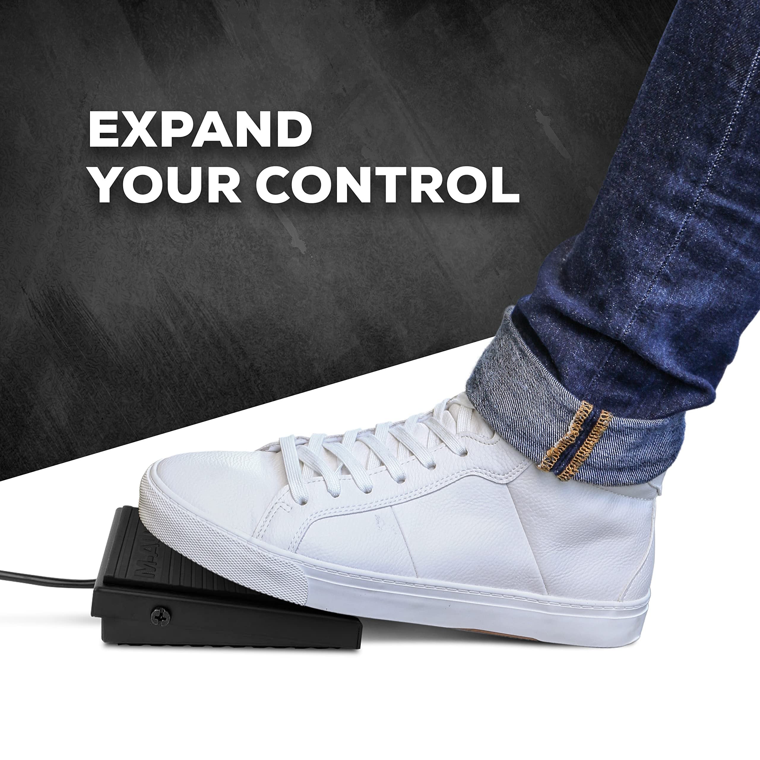 M-Audio SP-1 | Universal Sustain Pedal For MIDI Keyboards, Digital Pianos, Electric Pianos & More