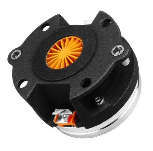 Faital Pro HF104-8 1-inch 8-Ohms HF Driver Bolt On Professional Audio Speaker Applications Wide Frequency Range 40-Watt Rms 80-Watts Max