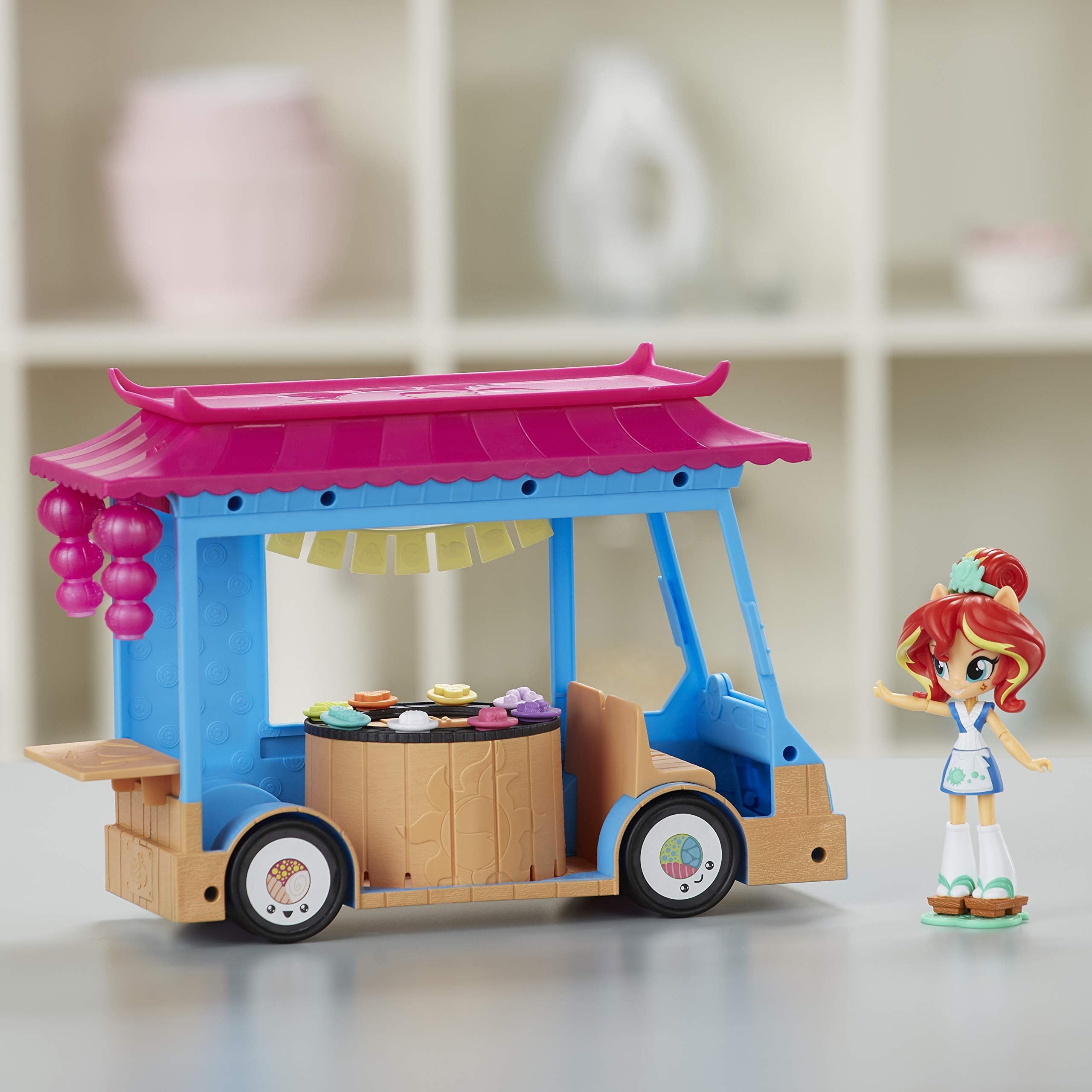 My Little Pony Eg Minis Sunset Shimmer Sushi Truck