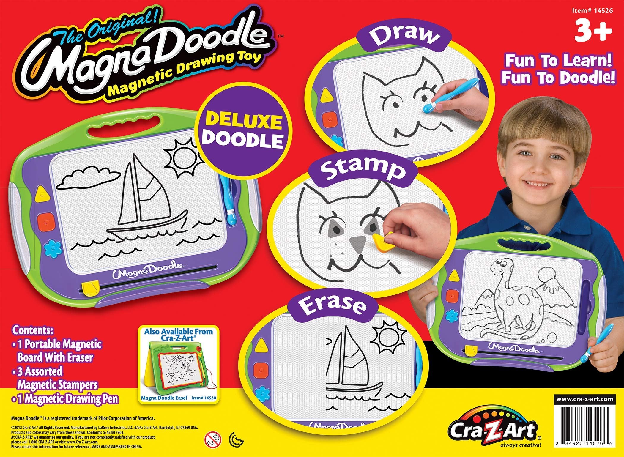 Cra-Z-Art Original Magna Doodle - 50 Years of Creative Fun with Magnetic Drawing Board, Ages 3+