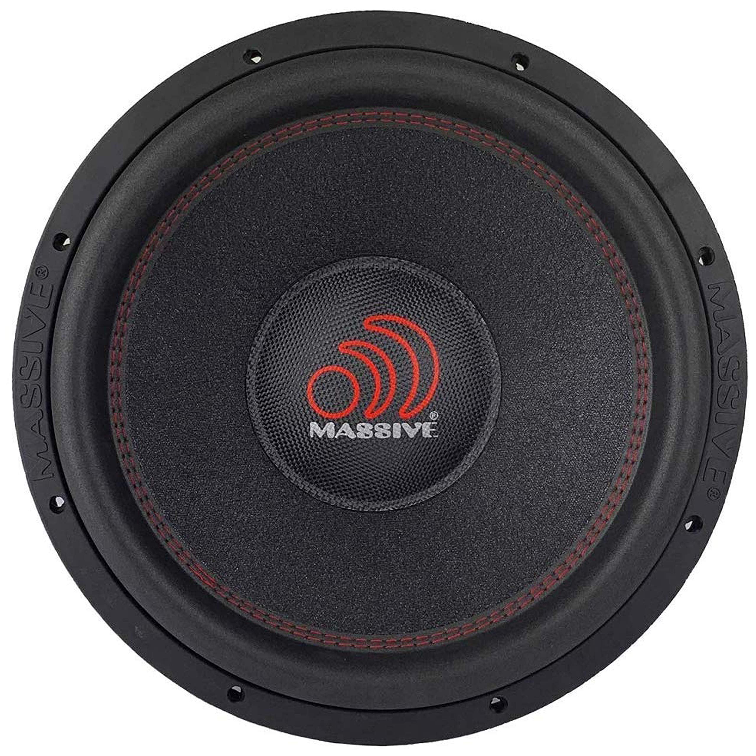 Massive Audio KILOX154-15" 1000 WATTS RMS Dual 4 OHM 3" V.C. SUBWOOFER