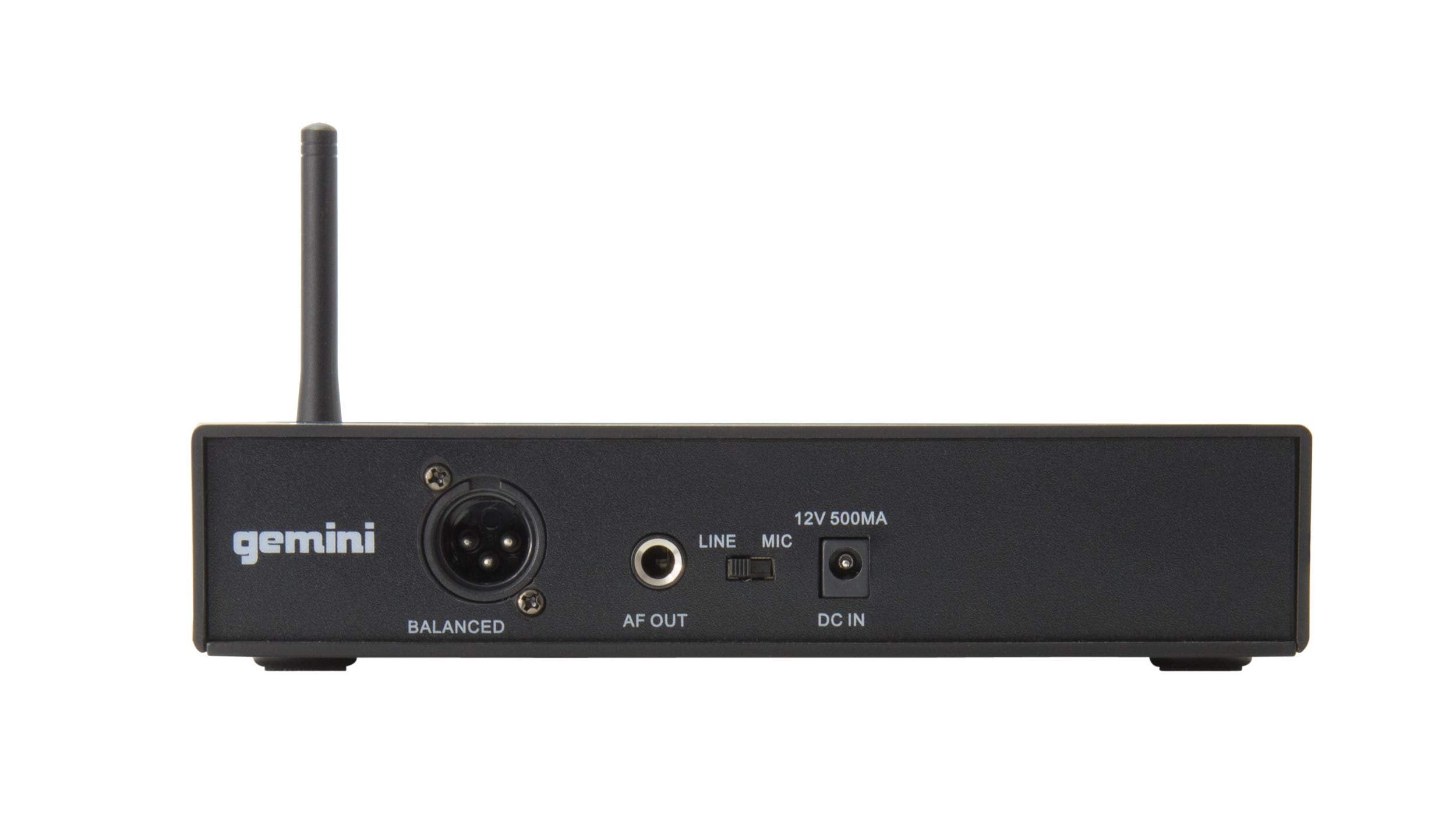 Gemini Sound UHF-6100HL Wireless Lavalier & Headset Mic - Precision Sound for Every Word and Tune