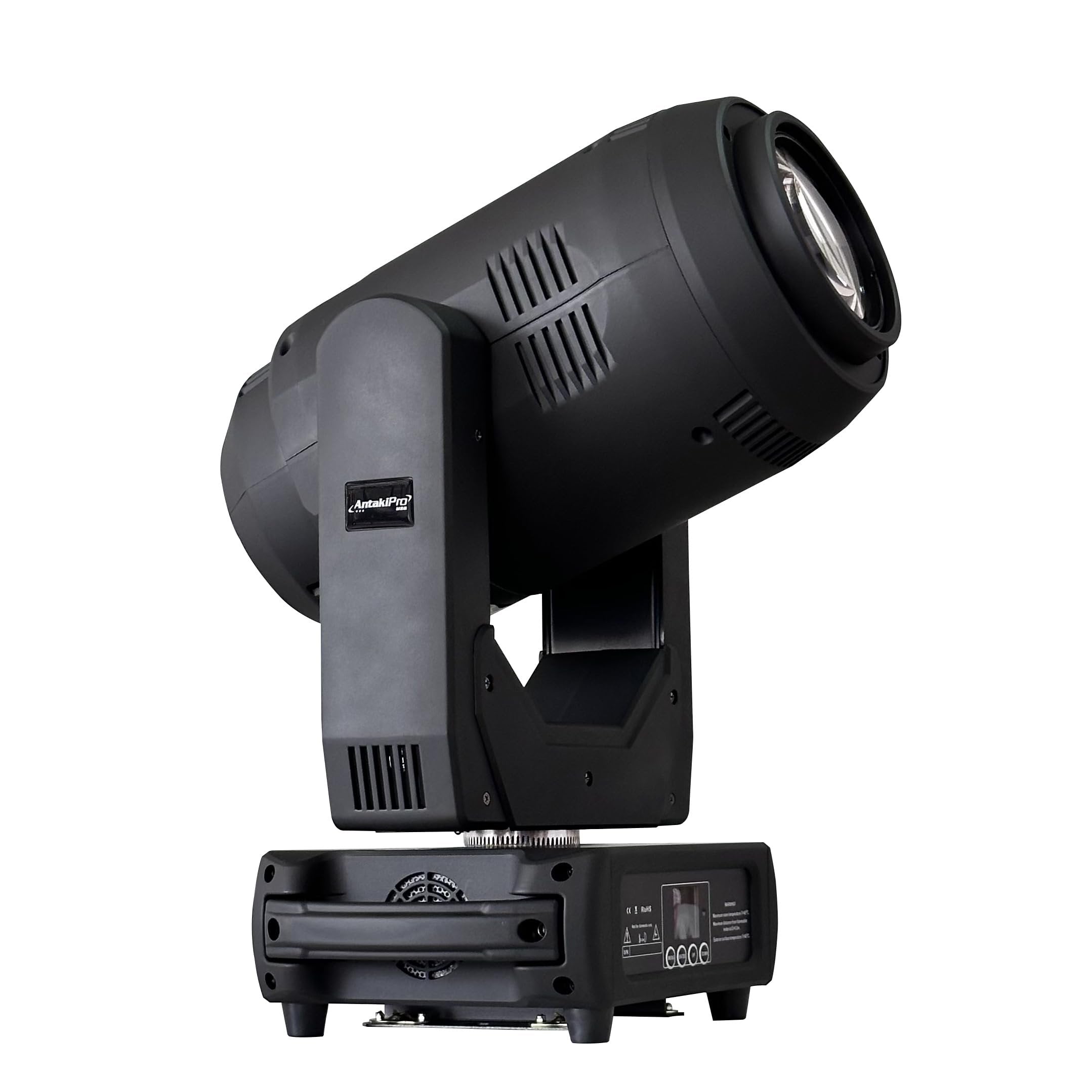 ANTAKIPRO Moving Head Beam Light, 350W LED Moving Head Light with Gobos, Prism, Zoom, and DMX Control for DJ Lighting, Night Club Lights, Stage Productions, Concerts, and Events