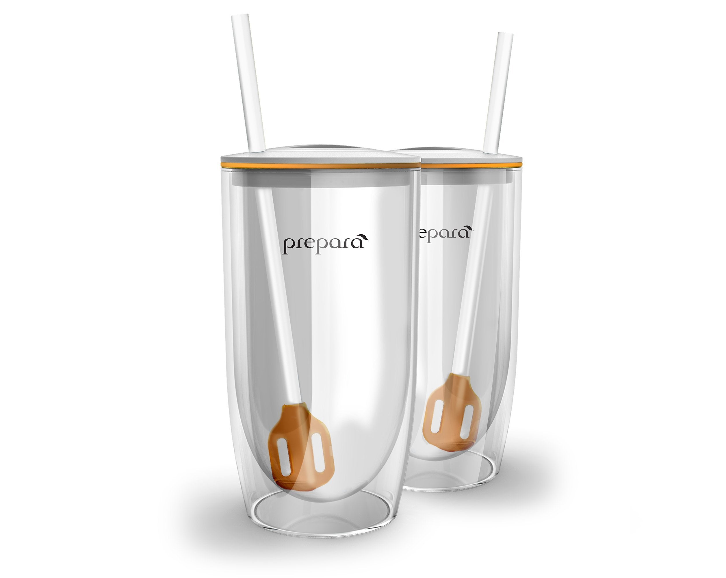 Prepara Insulated Tumbler for Brewed Ice Beverages, Set of 2