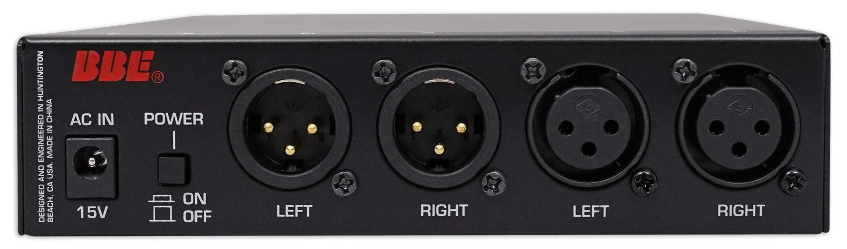 BBE 282iX Desktop Sonic Maximizer with Balanced 3-Pin XLR Connections