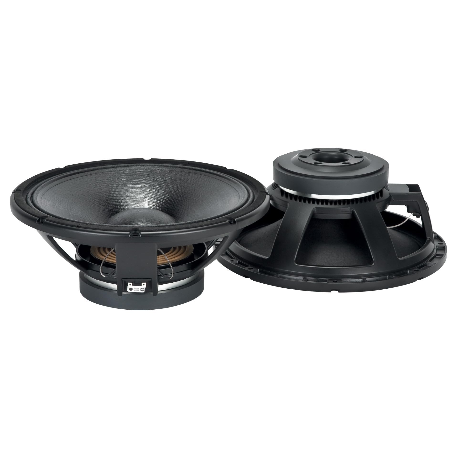RCF MB15X351 15-inch Mid Bass Woofer Transducer 3.5" Fiberglass Inside | Outside Copper Voice Coil 700 Wrms 1400 Watt Max Dual Forced Hypervent 8-ohm