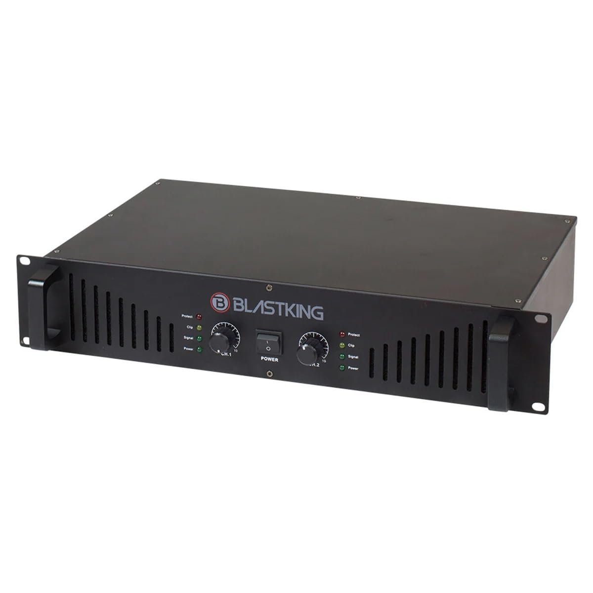 Blastking DP4000 Amplifier 4000 Watts 2 Channel Reliable Versatile Pro Audio Equipment Self Protection Mode Against Overload Over Heat Short Circuit