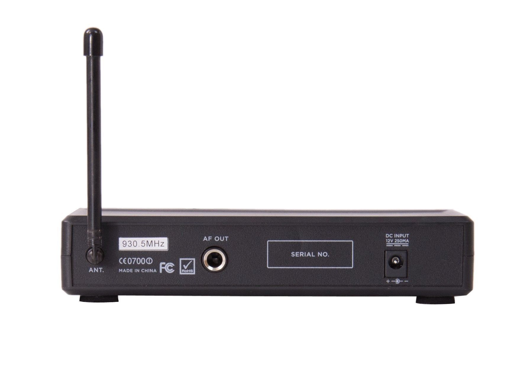 Gemini DJ UHF-01M F1 Wireless Microphone System,Black
