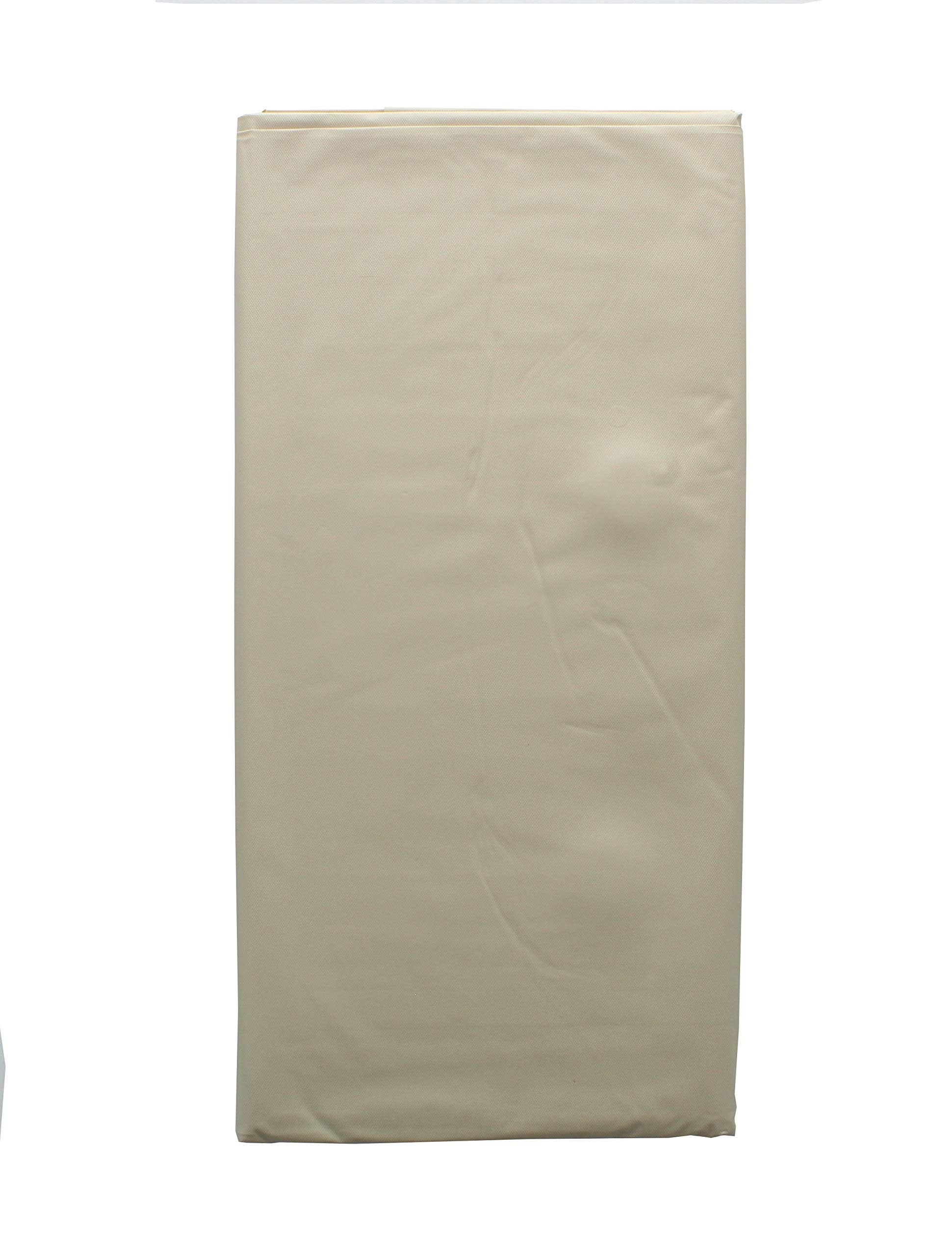 Shower Curtain Liner Beige Mildew Resistant Vinyl by Better Home