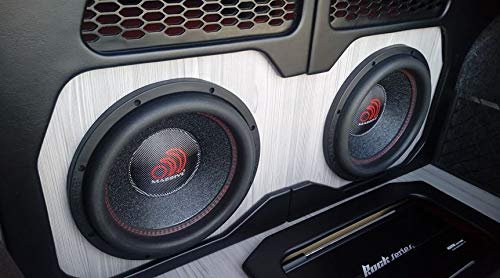 Massive Audio GTX104H - 10" 800 Watts RMS / 1600w MAX Dual 4 Ohm Subwoofer for Controlled deep bass
