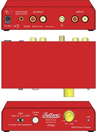 Rolls Bellari VP549 Phono Preamplifier