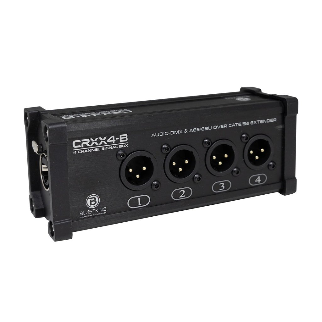 4-Channel XLR Receiver Box by Blastking USA