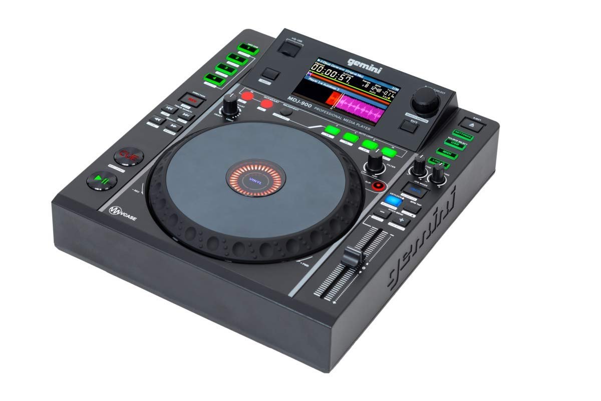 Gemini Sound MDJ-900 - Elite Multi-Media Player with Superior Playback, Responsive Controls, and Advanced DJ Tools