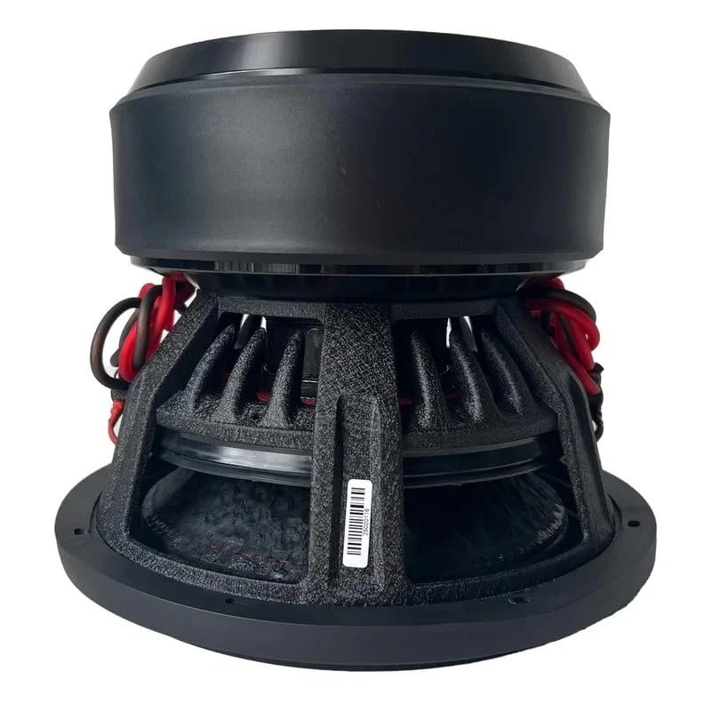 Massive Audio H122XR | 12” 3000W RMS Dual 2-Ohm – XLR Series 3” Voice Coil Mega Bass Woofer, Cast Aluminum Basket, Competition-Grade Car Audio - Hippo Series Subwoofer
