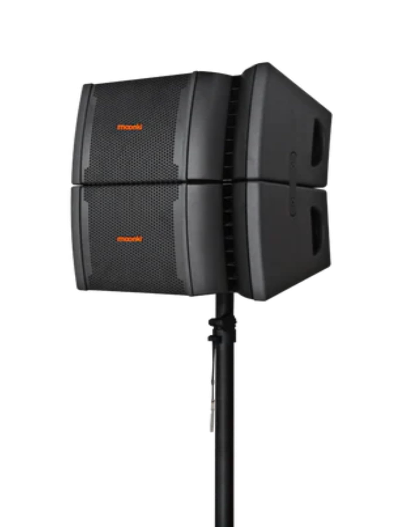 Moonki Sound MS-HF10000 15-inch Woofer DJ Linearray Pro Audio Active Speaker Sound System Class D Amplifier with Digital Sound Processor