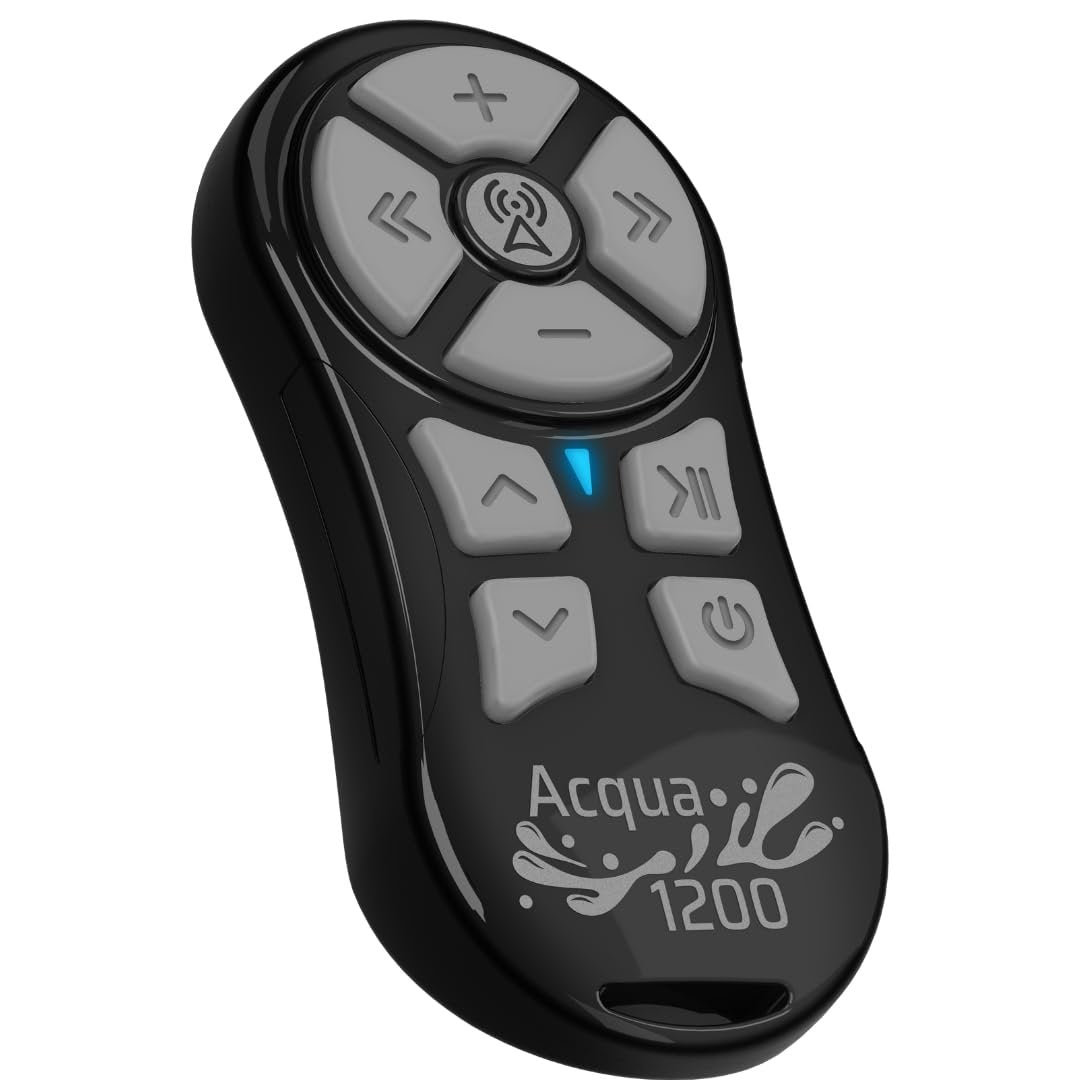 JFA Electronics K1200BLACK Acqua Universal Long Range Control Range 1,200 Meters Water Proof Black Remote Black