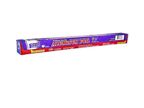 Aluminum Silver Foil Roll - 18" x 20", 1 Count - Premium Heavy Duty Quality for Kitchen, Cooking, Baking & Storage