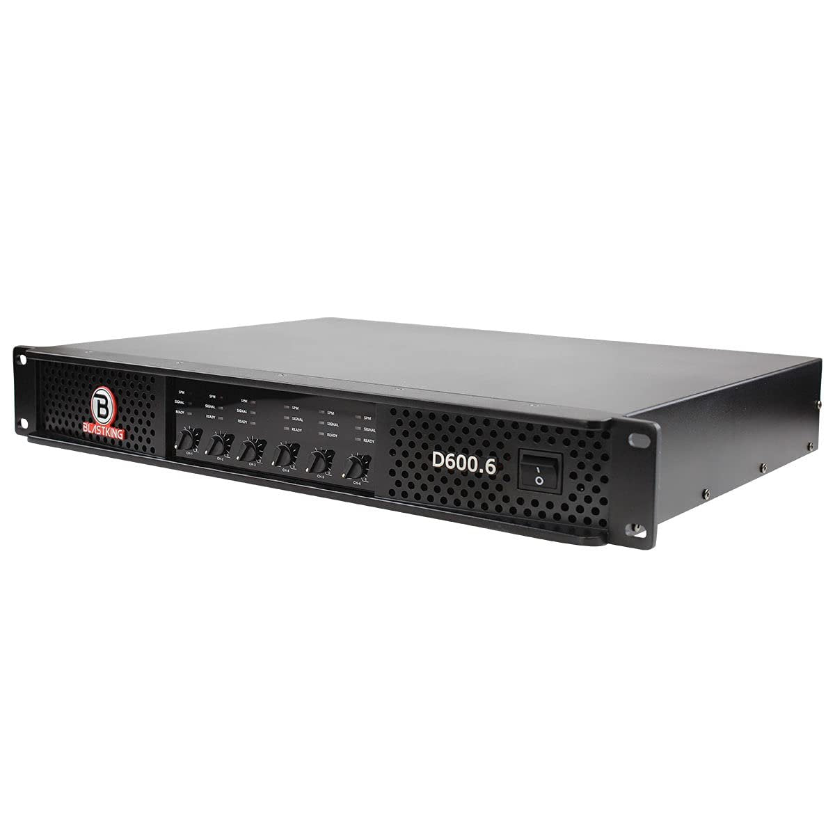 Blastking D600.6 3600 Watt 6 Channel Class D Amplifier